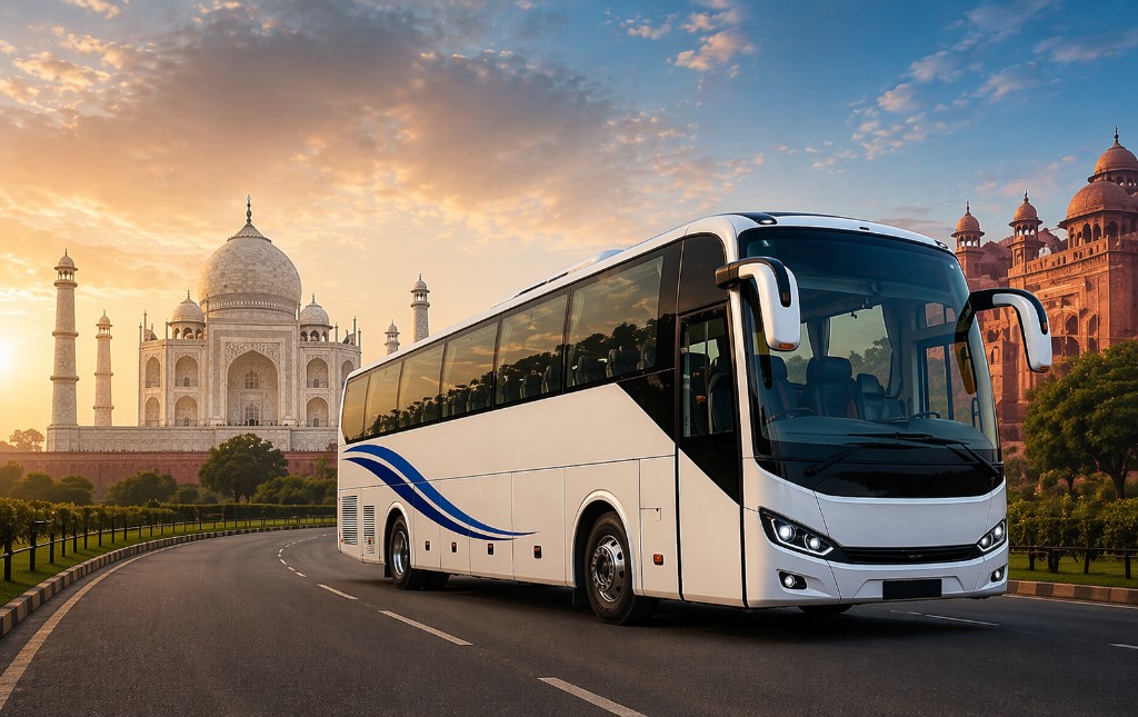 Bus rental guides for India — luxury coach travel